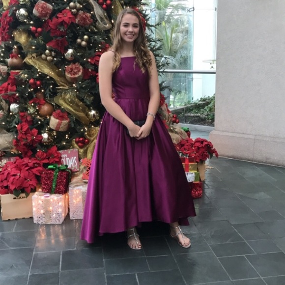 Red Halter Prom Dress Macy's